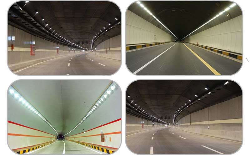 50 100 150 200W Detachable LED Tunnel Lights Application Scenario 