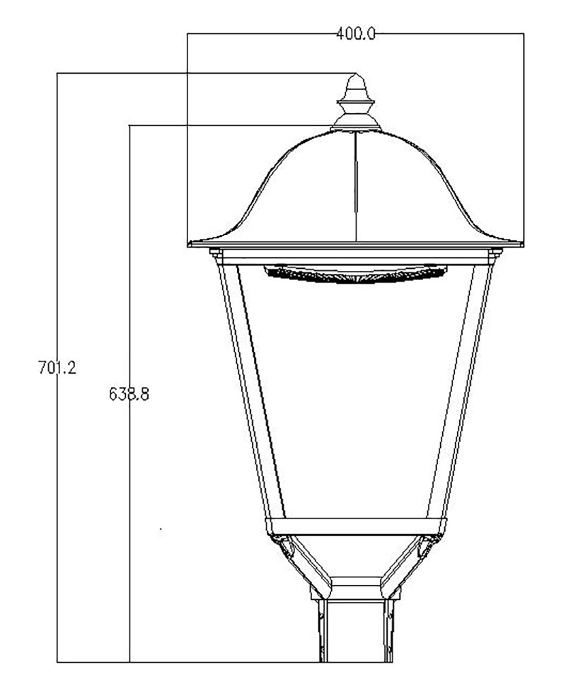 50W/100W American Style LED Light For Villa