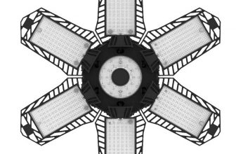 6-Leaf High Power LED High Bay Light For Garage