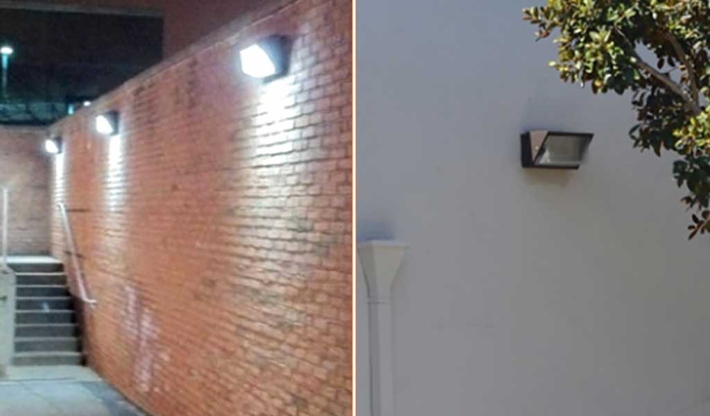 80W LED Outdoor Courtyard Wall Lamp Application Scenario