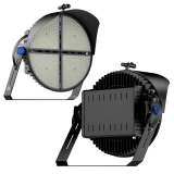 800W 1000W 1200W Round LED stadium lighting fixtures