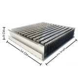 540*85 High Power MOS Photovoltaic Inverter Tube Heatsink