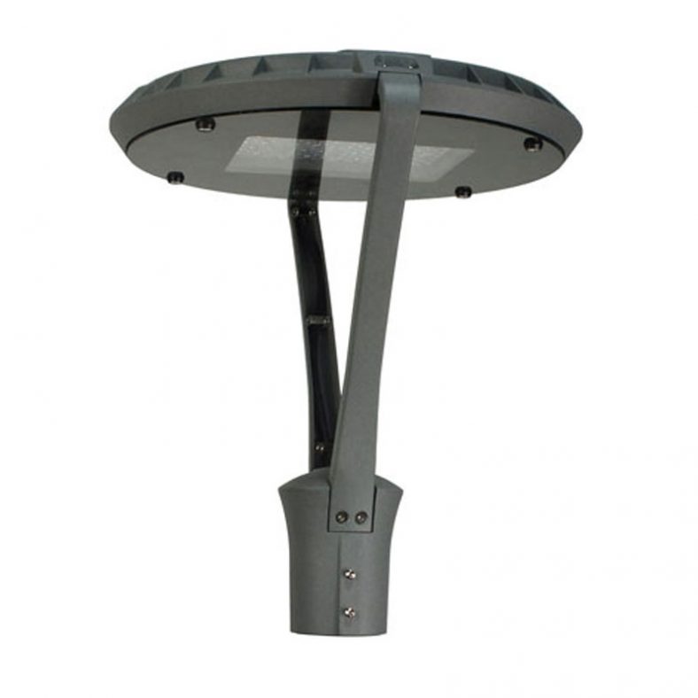 120-130lm/w Slim IP66 Top-post Led Roadway Light