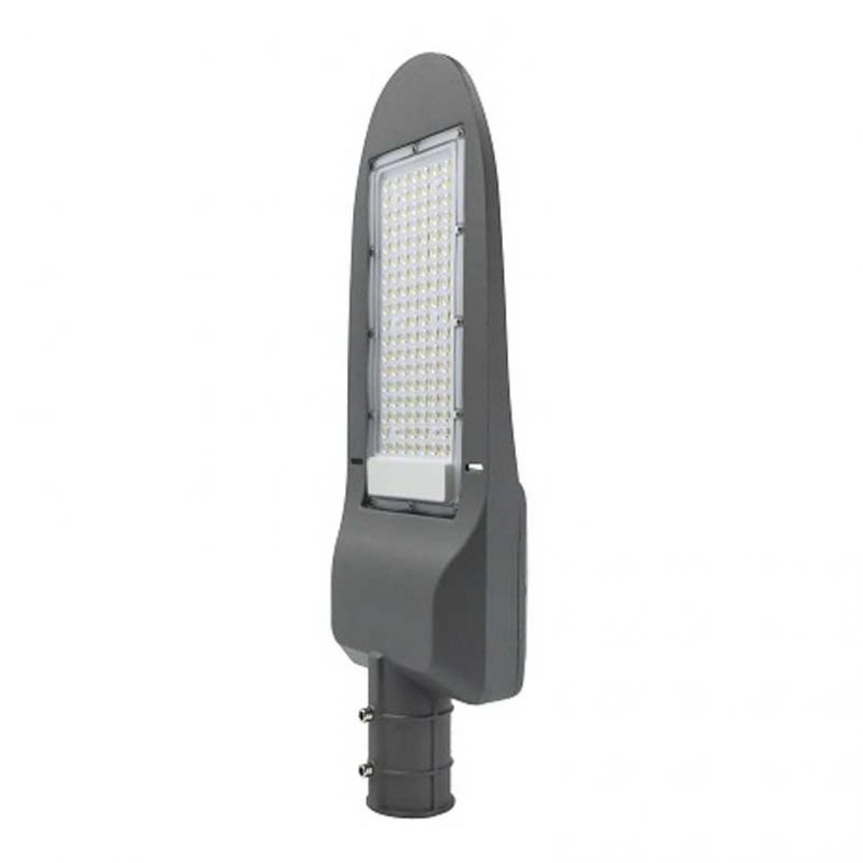 120lm/w Grey / Black Photocell Sensing LED Street Light